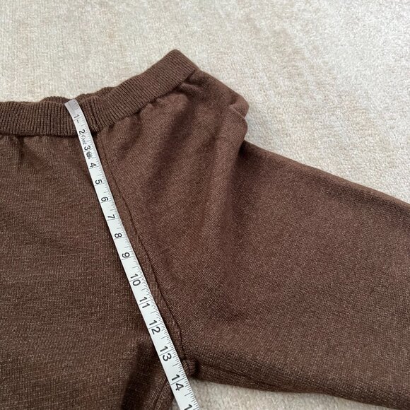 NWT Commense Two Piece Matching Sweater Wide Leg Pull On Pants Set M - Picture 10 of 13